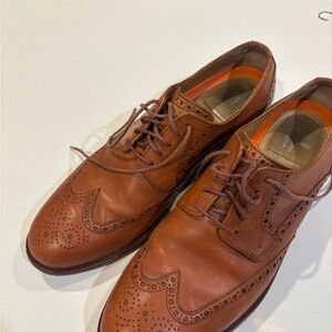Cole Haan Tan Leather Men's Brogues